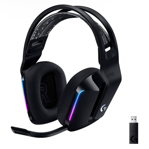 NIB Logitech G733 Lightspeed Wireless Gaming Headset with Suspension Headband